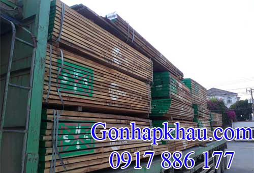 gỗ teak xẻ thanh nhập khẩu nguyên đai