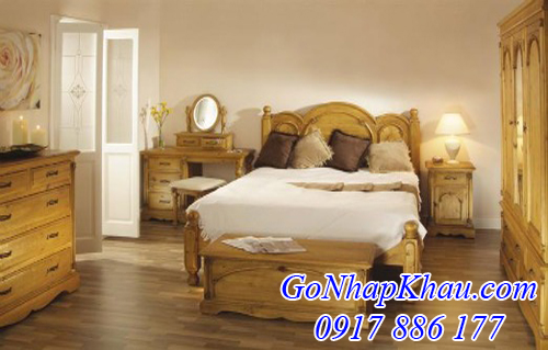 gỗ thông (gỗ pine) làm giường ngũ thất tốt cho bạn