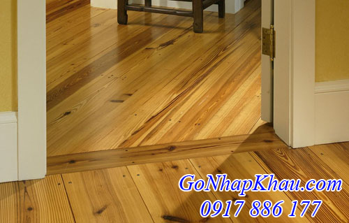 gỗ thông (gỗ pine) lót sàn