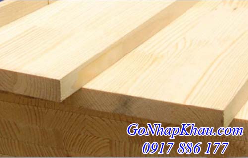 gỗ thông (pine) xẻ sấy