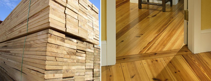 Gỗ thông là loại gỗ dễ gia công, xẻ sấy